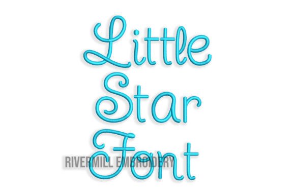 1 Little Star Embroidery Font Review for Seasonal Creations