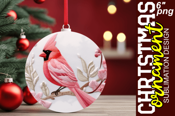 3D Xmas Embroidery Ornament Art Review