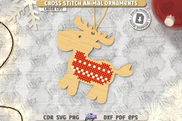 Christmas Cross Stitch Ornament CNC Review