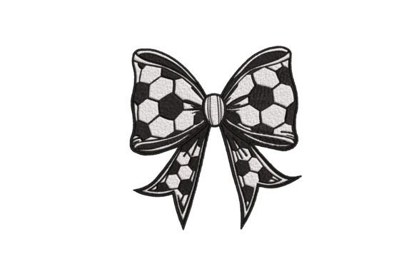 Coquette Soccer Bow Embroidery Design Review