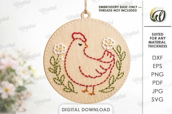 Easter Embroidery Blank Laser Cut Review for Business Use