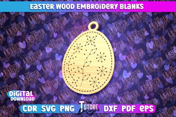 Easter Wood Embroidery Blank Laser Cut: A Seasonal Design Review