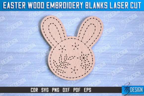 Easter Wood Embroidery Blanks Laser Cut Review for Seasonal Creations