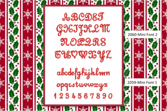 Mini Font 2: A Delightful Embroidery Design for Handmade Gifts