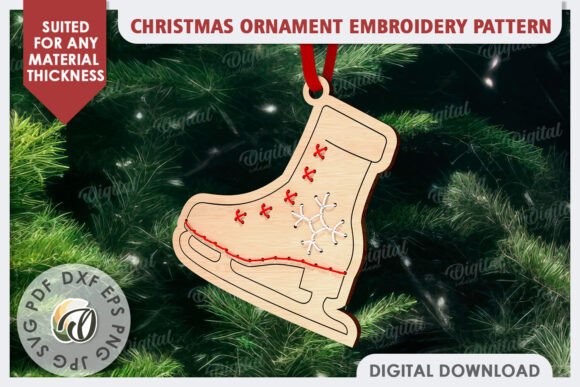 Ornament Embroidery Pattern Laser Cut Review for Boutique Sweatshirts