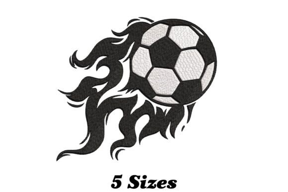 Soccer Ball on Fire Embroidery Design Review