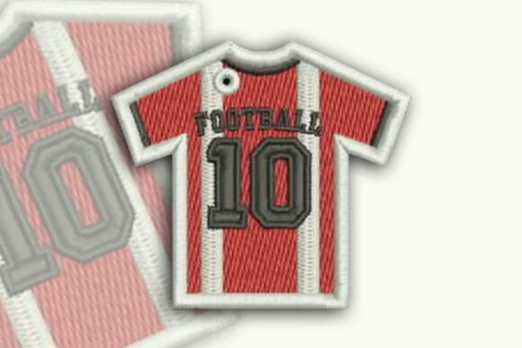 Soccer Team Shirt Patch: A Versatile Embroidery Design for Seasonal Collections